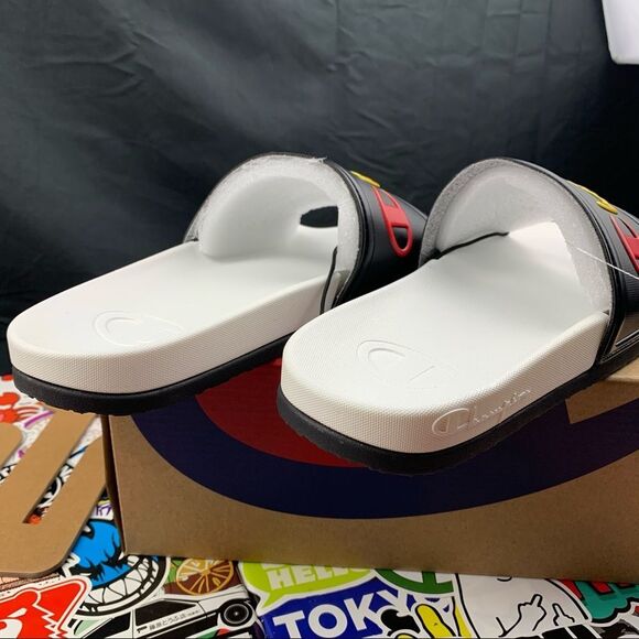 Champion IPO Squish Rainbow Womens Slides - Picture 3 of 7